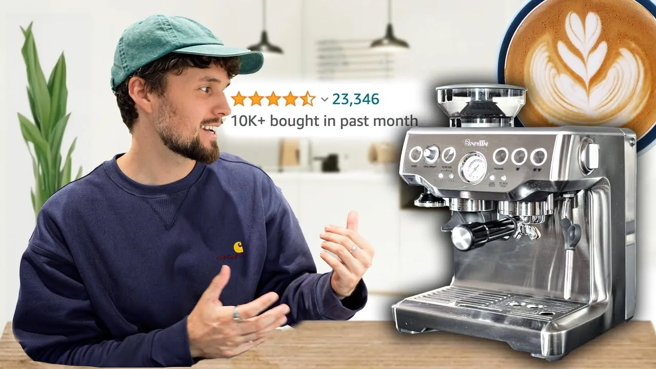 Стоит ли покупать BREVILLE BARISTA EXPRESS? Обзор самой продаваемой эспрессо-машины на Amazon за ...