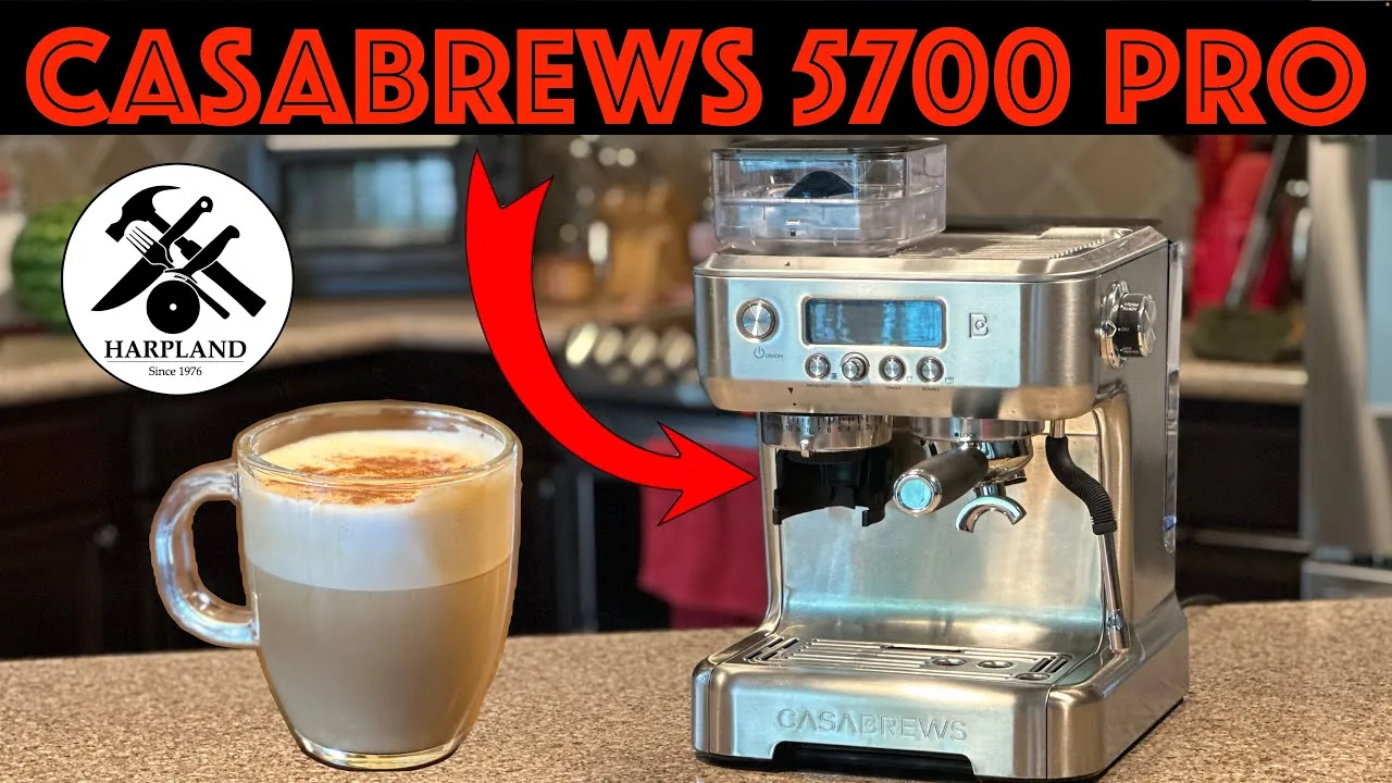 CasaBrews 5700 Pro Espresso Machine Review